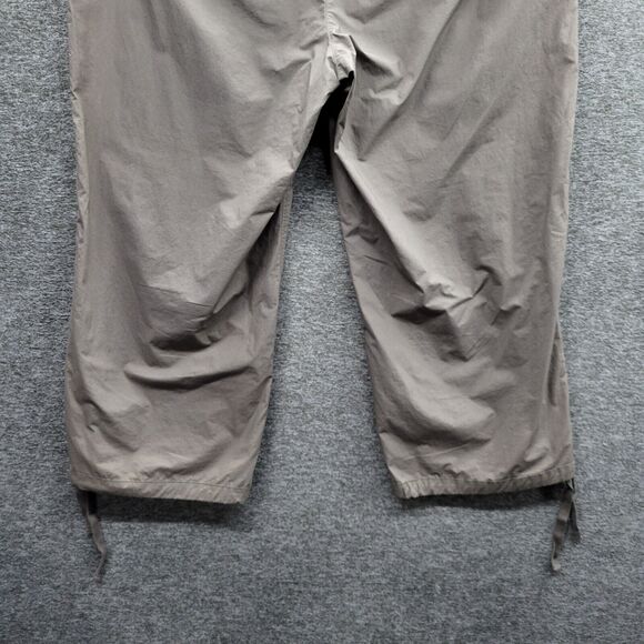 Tommy Bahama Pants Women's 16 Gray Snappy Poplin Crop Relax Fit NWT (MSRP $88) - Picture 6 of 11